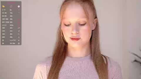 Snapshot of cute_shine chatting on 09/27/25, 09:25 Hey im Kristina Thank you for your support online show from 09/27/25, 09:25