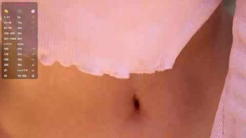 Snapshot of cute_shine chatting on 10/23/25, 09:41 Hey im Kristina Thank you for your support online show from 10/23/25, 09:41