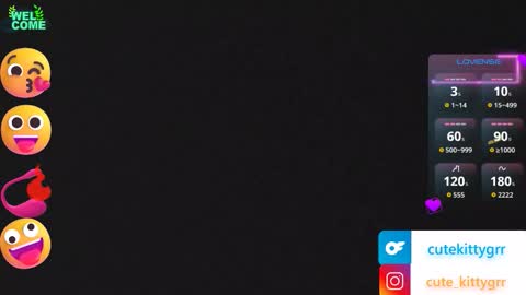 Snapshot of cuteee_kitty chatting on 12/23/25, 01:14 Kitty online show from 12/23/25, 01:14