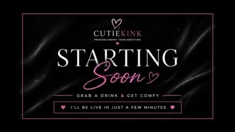CUTIE KINKS OFFICIAL CHATROOM AND LIVE STREAM online show from 08/02/26, 02:15