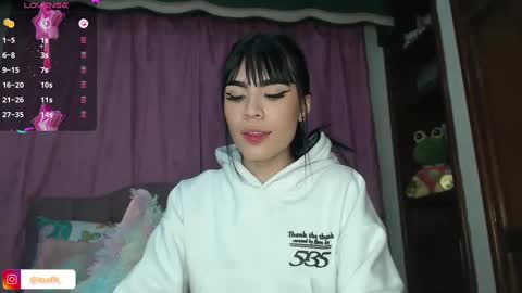 Snapshot of cuttebabe_ chatting on 01/18/25, 12:13 Sophia online show from 01/18/25, 12:13