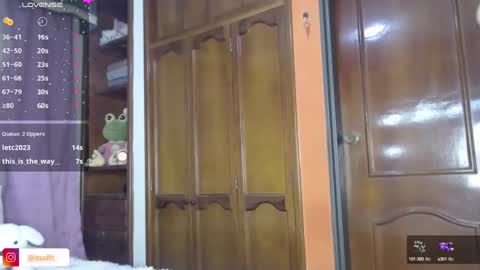 Snapshot of cuttebabe_ chatting on 01/19/25, 11:32 Sophia online show from 01/19/25, 11:32