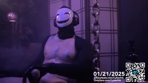 Snapshot of cyberfck chatting on 01/24/25, 05:21 cyberfck online show from 01/24/25, 05:21