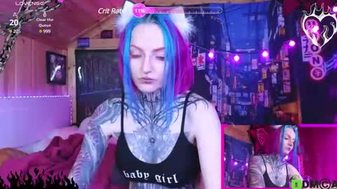 Snapshot of cybernekko chatting on 02/19/25, 06:00 Neko online show from 02/19/25, 06:00