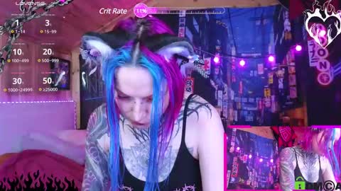 Snapshot of cybernekko chatting on 02/23/25, 05:12 Neko online show from 02/23/25, 05:12