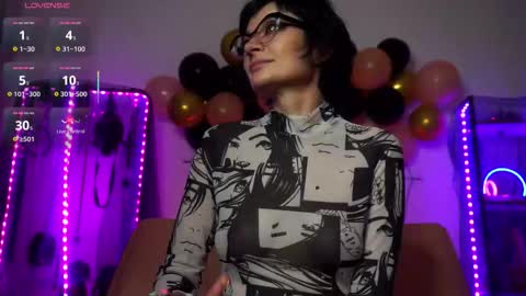 Snapshot of cyberxgoddess_ chatting on 10/27/25, 01:42 Lily Goddess online show from 10/27/25, 01:42