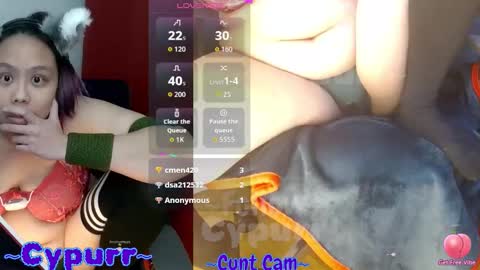 Snapshot of cypurr chatting on 03/07/26, 10:45 Adrian AdriNyaan online show from 03/07/26, 10:45