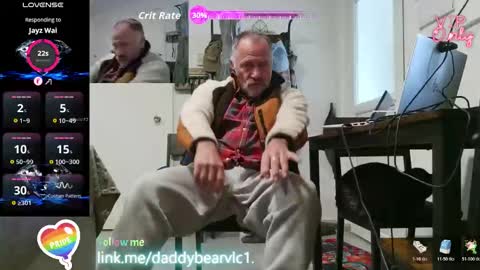 DaddyBear online show from 02/09/26, 03:16