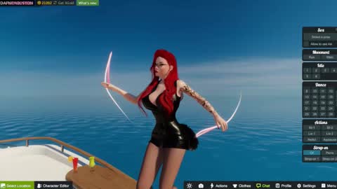 DAFNE online show from 09/25/25, 07:17