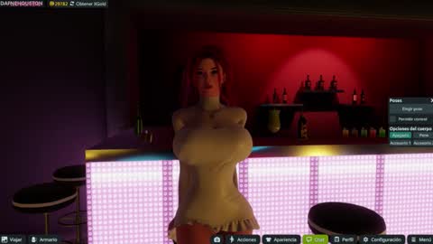 Snapshot of dafne_houston chatting on 02/06/26, 09:18 DAFNE online show from 02/06/26, 09:18