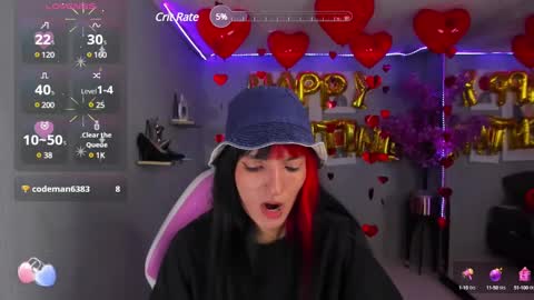 dafne huges online show from 02/15/25, 08:01