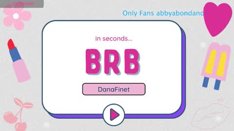 Snapshot of danafinet chatting on 01/23/25, 05:13 A B B Y online show from 01/23/25, 05:13