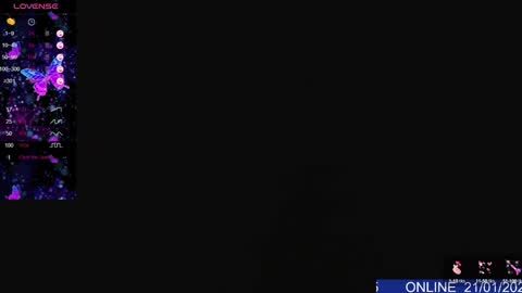 Snapshot of dani_sweet_ts chatting on 01/21/25, 05:27 Dani online show from 01/21/25, 05:27