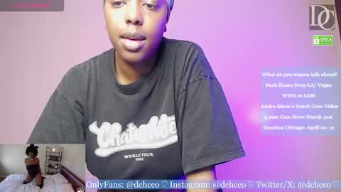 Snapshot of dchcco chatting on 03/06/26, 03:25 Duchess Coco - Coco Puffs online show from 03/06/26, 03:25