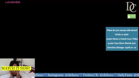 Snapshot of dchcco chatting on 03/12/26, 06:58 Duchess Coco - Coco Puffs online show from 03/12/26, 06:58