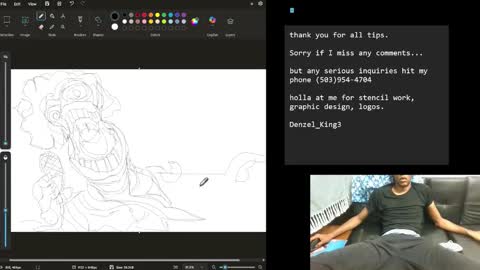Snapshot of denzel_king3 chatting on 10/22/25, 09:47 Denzel King3 online show from 10/22/25, 09:47