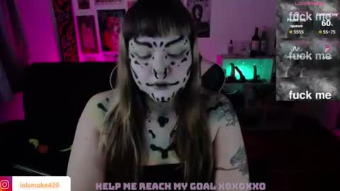 Snapshot of destroyall420 chatting on 06/26/26, 12:42 Lola Bdsm and fries online show from 06/26/26, 12:42