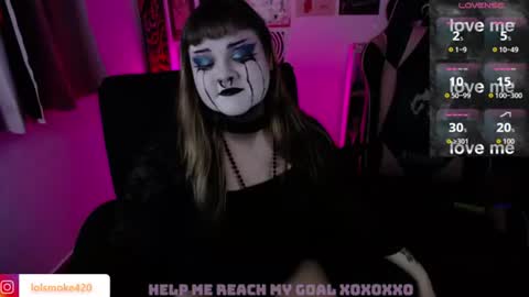 Snapshot of destroyall420 chatting on 07/17/26, 04:56 Lola Bdsm and fries online show from 07/17/26, 04:56