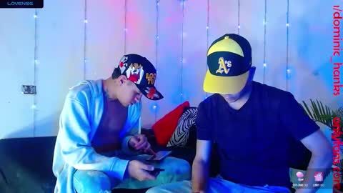 Snapshot of dominic_hanks chatting on 01/27/25, 09:44 DOMINIC AND ANDREW online show from 01/27/25, 09:44