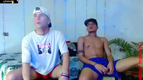 Snapshot of dominic_hanks chatting on 02/24/25, 07:11 DOMINIC AND ANDREW online show from 02/24/25, 07:11