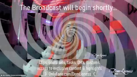 DomLioness online show from 03/27/26, 11:15