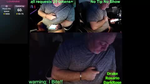 Drake D Vamp aka Drake DarkRose online show from 01/14/25, 09:13