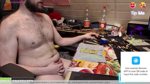 Snapshot of drawingcock chatting on 01/18/25, 02:25 drawingcock online show from 01/18/25, 02:25