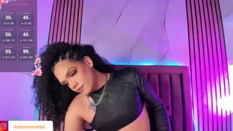 Snapshot of dreammatell_ chatting on 01/15/25, 07:05 Dream Matell online show from 01/15/25, 07:05