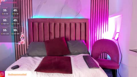 Snapshot of dreammatell_ chatting on 01/23/25, 03:05 Dream Matell online show from 01/23/25, 03:05