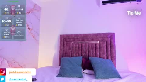 Snapshot of dreammatell_ chatting on 12/17/25, 03:45 Dream Matell online show from 12/17/25, 03:45