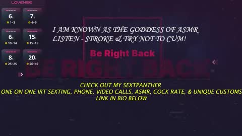 Snapshot of drippingwetgoddess chatting on 05/11/26, 02:45 Angie online show from 05/11/26, 02:45