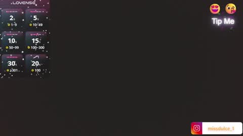 Dulce online show from 10/01/25, 04:51