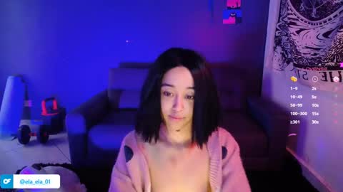 Snapshot of ela_0 chatting on 12/18/24, 11:13 Ela Help me reach 100 thumbs up online show from 12/18/24, 11:13