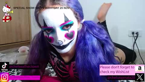 Chelsea  Please help me to reach 100 thumbs up online show from 11/13/25, 08:08