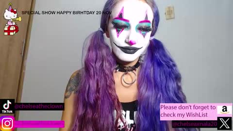 Chelsea  Please help me to reach 100 thumbs up online show from 11/15/25, 10:37