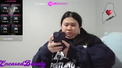 Snapshot of encasedbeauty chatting on 10/14/25, 05:19 Ela online show from 10/14/25, 05:19