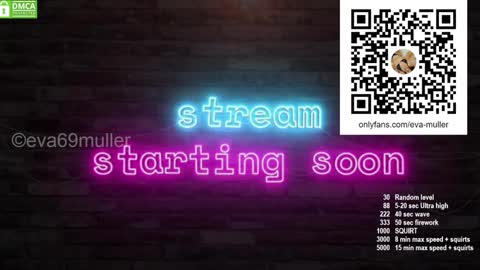 Snapshot of eva69muller chatting on 12/17/24, 07:26 Eva next show 8pm CEST AMST online show from 12/17/24, 07:26