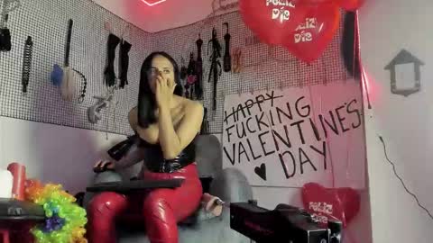 Snapshot of evil_sammy chatting on 02/14/26, 09:22 Mistress Sammy online show from 02/14/26, 09:22