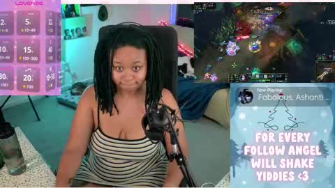 aisha online show from 12/14/25, 07:14