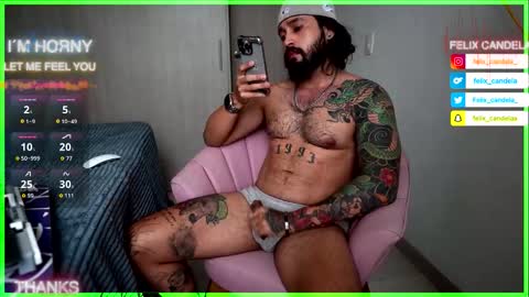 Felix Candela  online show from 02/22/26, 03:32