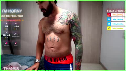 Felix Candela  online show from 02/23/26, 05:05