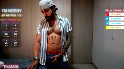 Felix Candela  online show from 02/24/26, 04:21