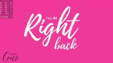 Flavia online show from 10/04/25, 07:34