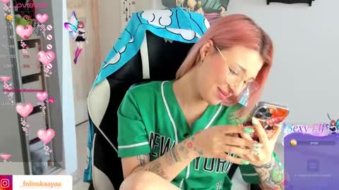 Snapshot of folinskaayaa chatting on 02/18/25, 03:31 folinskaayaa online show from 02/18/25, 03:31