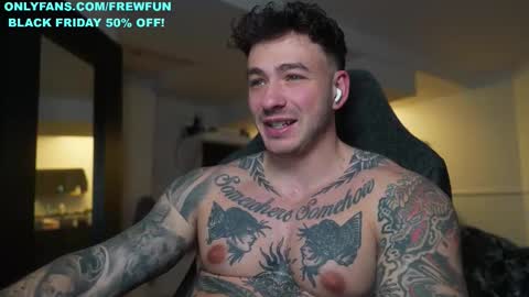 Snapshot of frewfun chatting on 11/28/25, 10:45 cameron online show from 11/28/25, 10:45