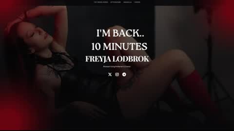 Snapshot of freyjalodbrok chatting on 06/05/26, 07:08 Call me Lilith online show from 06/05/26, 07:08
