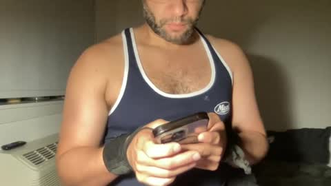Snapshot of fuckyeahcoach chatting on 07/06/26, 07:27 Muscle Bear Jock in Training online show from 07/06/26, 07:27