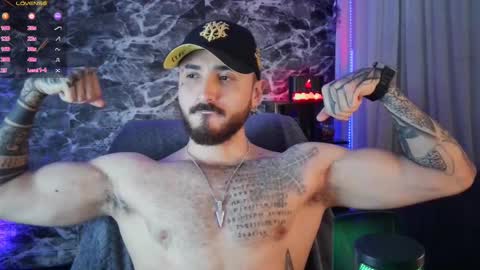 Snapshot of garbel09 chatting on 02/14/25, 05:19 Chris  Dont forget to gift me thumb up Its very important to me and makes me happy AF  online show from 02/14/25, 05:19