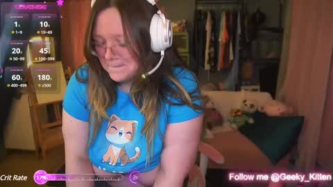 Snapshot of geeky_kitten chatting on 02/09/25, 09:05 Geeky Kitten Leina -  online show from 02/09/25, 09:05