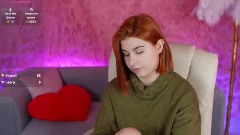 Ginger Pink online show from 03/12/26, 08:09